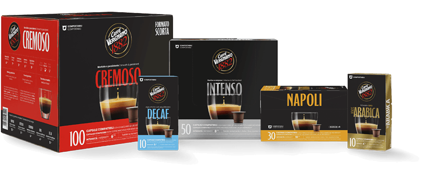 Capsule compatibili Nespresso Caffè Vergnano